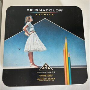 Tin of 132 Prismacolor pencils